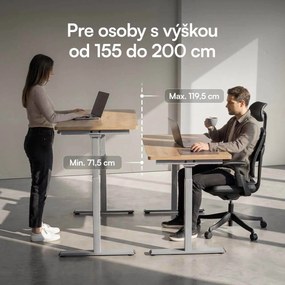 Liftor Entry výškovo nastaviteľný polohovateľný stôl