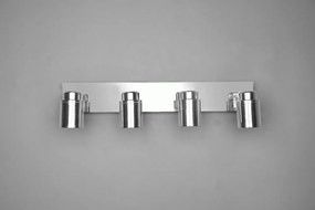 Kovové bodové svietidlo v lesklej striebornej farbe 19x52 cm Angelo - Trio