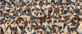 Obraz z trojuholníkov (120x50 cm)