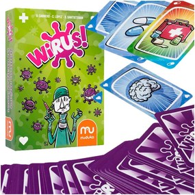 KIK Kartová hra MUDUKO Virus Party Game 8+
