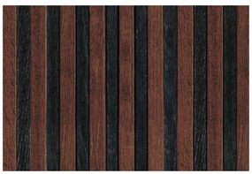 Tapeta s motívom tmavého dreva