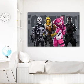 Gario Obraz na plátne Videohra Fortnite - Nikita Abakumov Rozmery: 90 x 60 cm