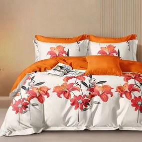 Posteľné obliečky Homa EDIT ORANGE 7-dielna sada 140x200 cm