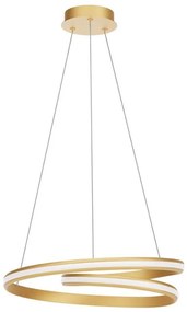 Redo 01-4361 - LED stmievateľný luster na lane TORSION LED/40W/230V zlatý