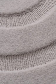 Kúpeľňový koberček MOYO CIRCLE tmavobéžový kruh