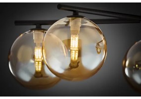 Jupiter 2047 - Prisadený luster PRATO 5xG9/10W/230V čierna/béžová