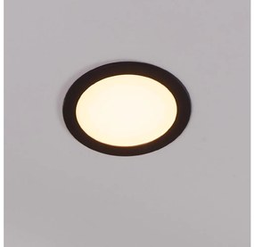 Eglo 31744 - LED stmievateľné kúpeľňové svietidlo FUEVA-Z 10,5W/230V IP44 čierne