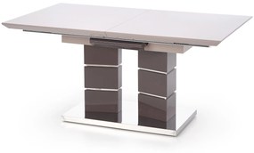 Jedálenský stôl Gera (pre 6 až 8 osôb) (popolavá + tmavý popol). Vlastná spoľahlivá doprava až k Vám domov. 770443