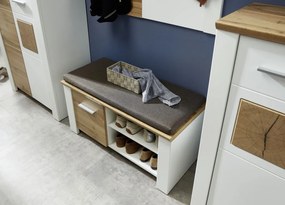 Nízky botník Materio, s podsedákom