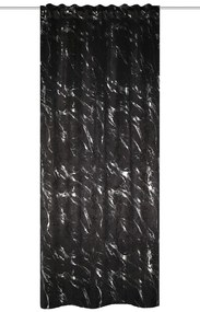 Home Wohnideen Záves zatemňovací s riasiacou stuhou, lesklá potlač, Force, Strieborná Rozmer textilu: 245 cm (V), 140 cm (Š)