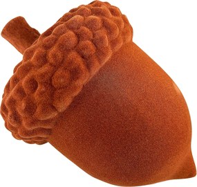 Keramická figúrka žalude MAVE 24x16 cm oranžová