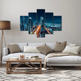 Obraz - Dubajská noc (150x105 cm)