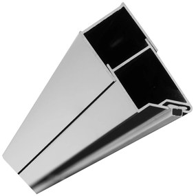 Rea - MOLIER magnetický profil pre sprchové dvere 190cm, chróm, REA-K3261