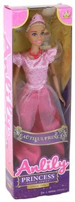 Lean Toys Bábika Anlily – princezná Ruženka