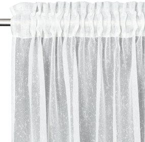 ZÁCLONA NA PÁSKE KELLY 300 X 250 CM BIELA