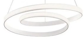 Redo 01-1888 - LED stmievateľný luster na lankách TORSION LED/29W/230V pr. 55 cm biela