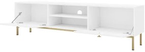 Tv stolík/skrinka Priboz 2KW, Farby: čierna