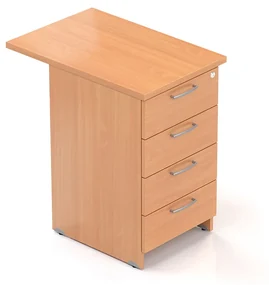 Kontajner Visio 70 x 47 cm - 4 zásuvky, buk