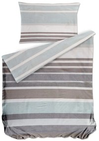 Bierbaum obliečka bavlnený satén 6699 Stripe Mint 140x200/70x90 cm
