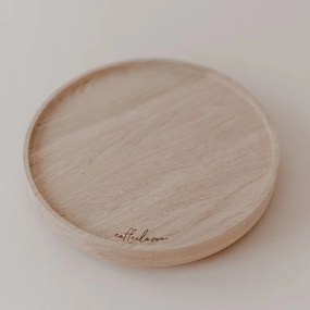 Eulenschnitt Otočná tácka Oak Wood Cofeelover 28 cm