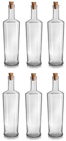 Fľaša Olea Piede 0,7 l výhodný set 6 ks