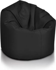 Sedací vak hruška Star polyester TiaHome - čierna