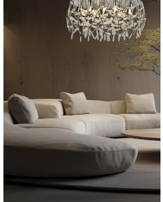 LED stropné sietidlo LUXERA AMATO 46122 acrylic 40*20