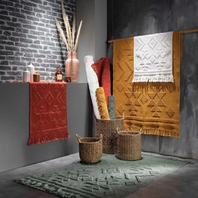 Okrovožltý prateľný koberec 60x90 cm Cilaos – douceur d'intérieur