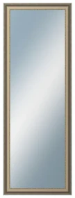 DANTIK - Zrkadlo v rámu, rozmer s rámom 50x140 cm z lišty DOPRODEJMETAL AG prehnutá veľká (3025)