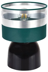 Stolná lampa Intense Chrome, 1x textilné tienidlo (výber zo 6 farieb), (výber z 3 farieb konštrukcie)