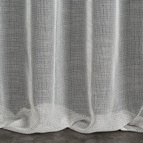ZÁCLONA NA PÁSKE KIM 2 140X300 CM STRIEBORNÁ