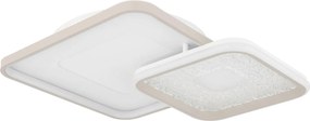 XXXLutz STROPNÉ LED SVIETIDLO, 50/50/9 cm - Interiérové svietidlá - 004558521601