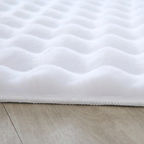 Ayyildiz 120x170 cm Kusový koberec Ambiance 5110 White, biela, obývacia izba