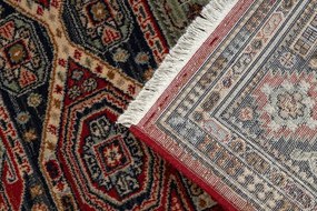 Koberec KESHAN, strapce 7275/53588 bordový / zelený