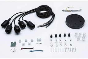 Paulmann 50389 - Luster na lanku NEORDIC 5xE27/20W/230V pavúk