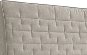 Posteľ Rita 180x200 cm, béžová látka