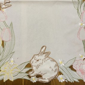 Veľkonočný obrus Veľkonočná lúka 40x110cm TiaHome