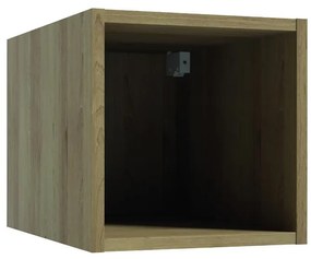 Kúpeľňová skrinka Qubik hľuzovkový buk 30x30x44