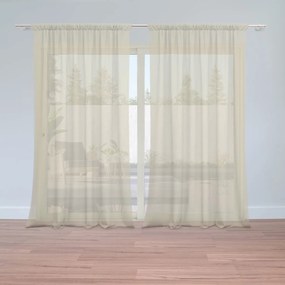 Sablio Záclony Piesková: 2ks 150x250cm