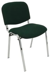 Konferenčná stolička ISO CHROM C24 – hnedá/béžová