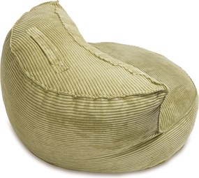 Sedací vak Milo s penovou výplňou a operadlom – menčester | MOOD Farba MOOD: Ružový