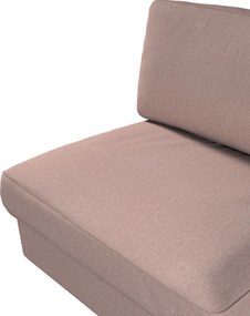 Poťah na neskladacie kreslo Kivik farba produktu ružová látka zapletaná
