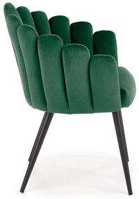 Jedálenská stolička: HALMAR K410 Tmavozelená