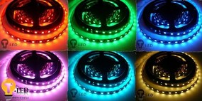 LED Solution RGB LED pásik 7,2W/m 12V s krytím IP54 08111