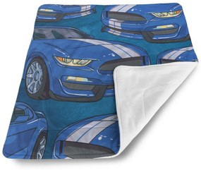 Sablio Deka pre bábätko Mustang Pattern - 90x120 cm