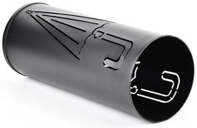 Kovový stojan na dáždniky Cedric Black Umbrella, 49,5x20 cm