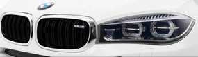 Ramiz Detské elektrické autíčko BMW X6M, biele SUV + diaľkové ovládanie