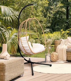 ZÁVESNÉ HOJDACIE KRESLO NOAM S VANKÚŠOM