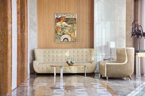 Obraz na plátne BISCUITS LEFEVRE-UTILE – Alfons Mucha