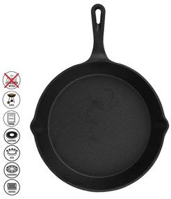 Grilovacia liatinová panvica ø 25 cm LITINA – Orion